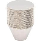 Vesta Fine Hardware - Beliza Conical Knurled Knob - V7407PN | The Rug District