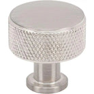 Vesta Fine Hardware - Beliza Cylinder Knurled Knob - V7400BSN | The Rug District