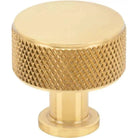 Vesta Fine Hardware - Beliza Cylinder Knurled Knob - V7400PB | The Rug District