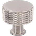 Vesta Fine Hardware - Beliza Cylinder Knurled Knob - V7402BSN | The Rug District