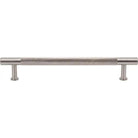 Vesta Fine Hardware - Beliza Knurled Bar Pull - V7411BSN | The Rug District