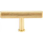 Vesta Fine Hardware - Beliza Knurled T Knob - V7408PB | The Rug District