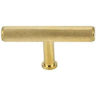 Vesta Fine Hardware - Beliza Knurled T Knob - V7408ULB | The Rug District