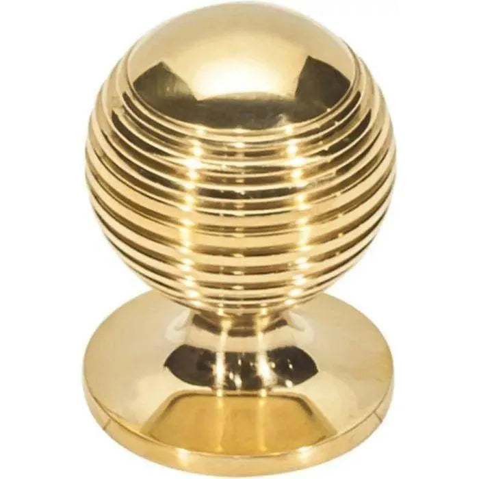 Vesta Fine Hardware - Divina Round Rimmed Knob - V7712ULB | The Rug District
