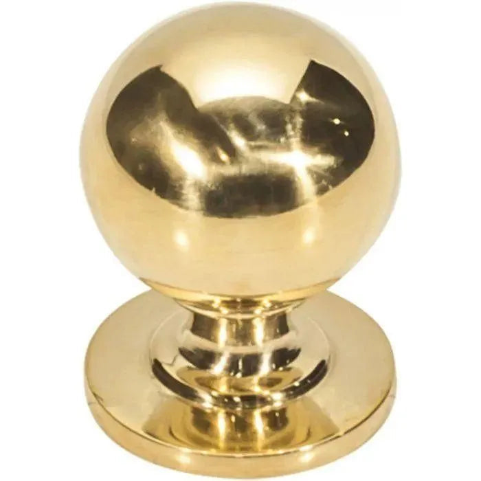 Vesta Fine Hardware - Divina Round Smooth Knob - V7702ULB | The Rug District