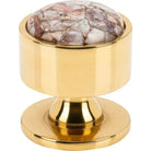 Vesta Fine Hardware - Firesky Mohave Yellow Knob - V7552PB | The Rug District