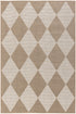 Washable Modern Jute MDJ01 Natural Ivory