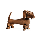 Kay Bojesen 39201 Dog Wooden Figurine in Walnut