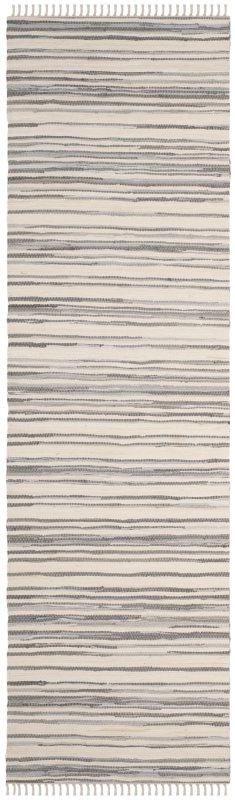 Rag Rug RAR126A IVORY / GREY