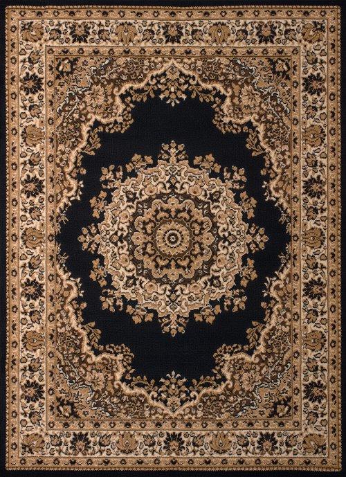 Dallas Floral Kirman Black