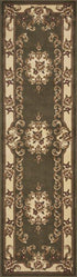 Corinthian 5312 Green/Ivory Aubusson