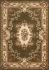 Corinthian 5312 Green/Ivory Aubusson