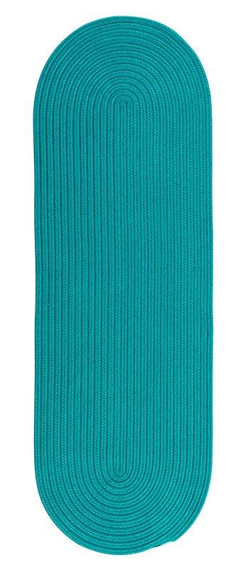 Reversible Flat-Braid Aqua RV56