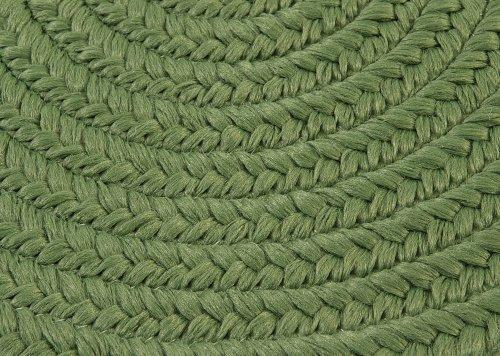 Reversible Flat-Braid Moss Green RV69