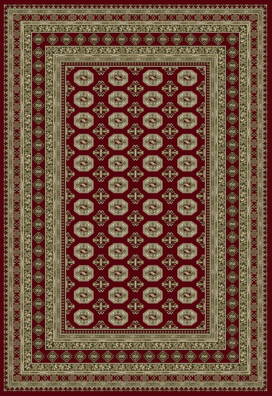 ANCIENT GARDEN 57102 Red/Beige