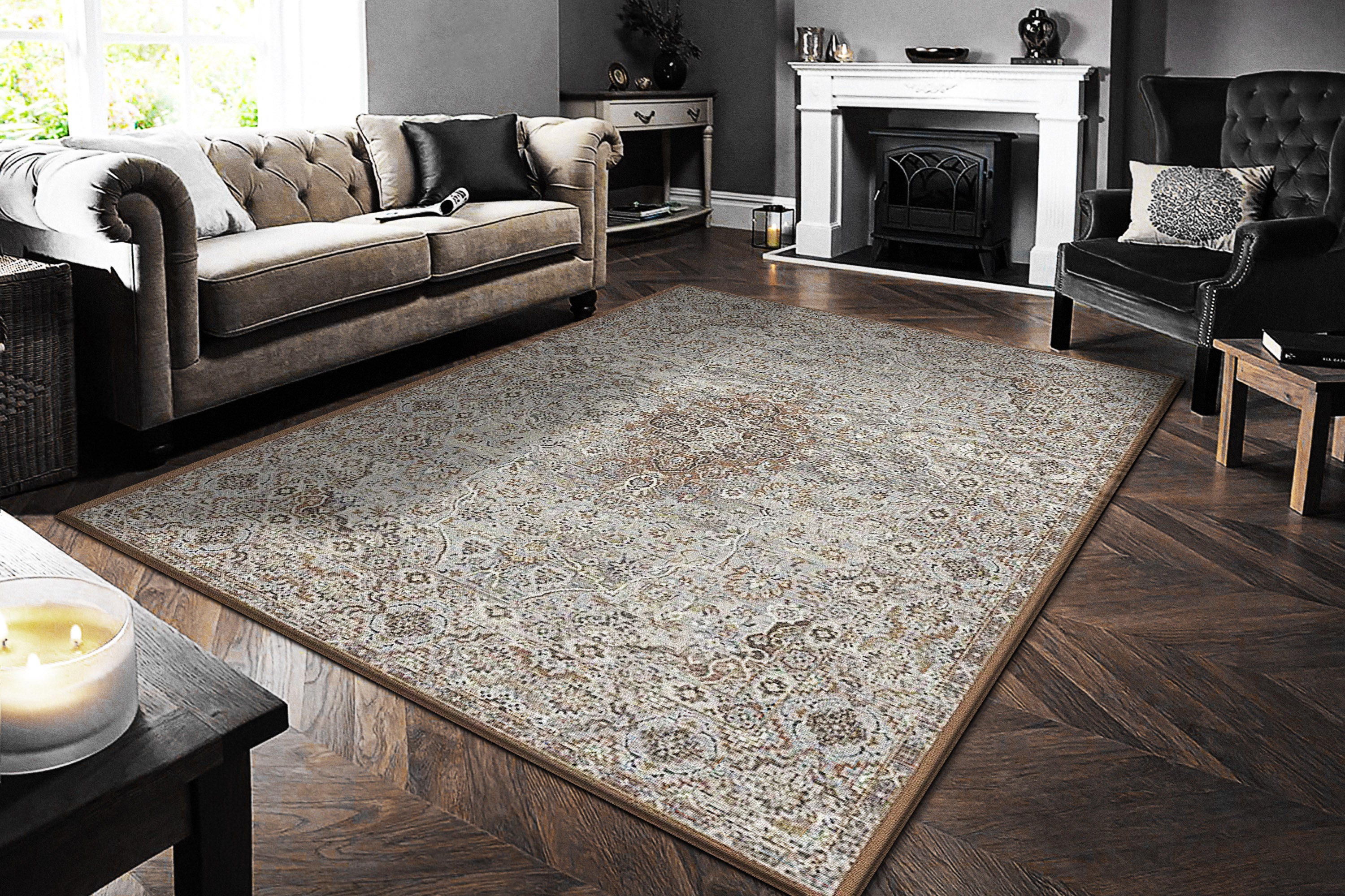 ANCIENT GARDEN 57275 Beige/Multi