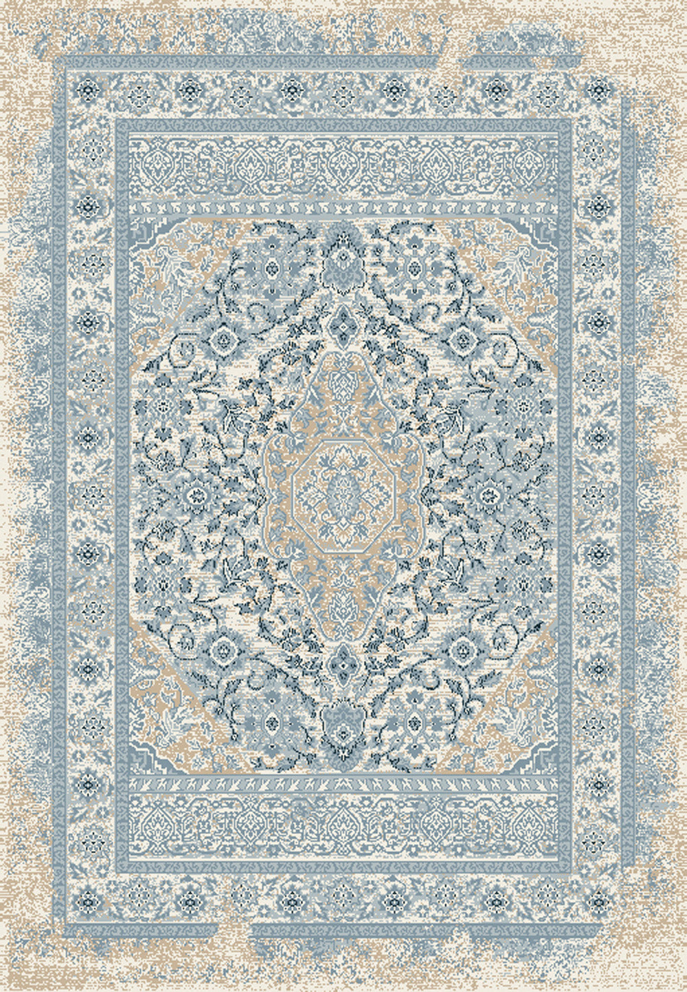 NAVI 4011 Blue/Ivory