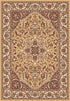 Cambridge 7328 Beige/Ivory Kashan Medallion