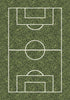 Theme Rugs 2 Corner kick GREEN