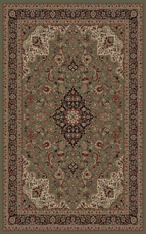 Persian Classics Medallion Kashan Green