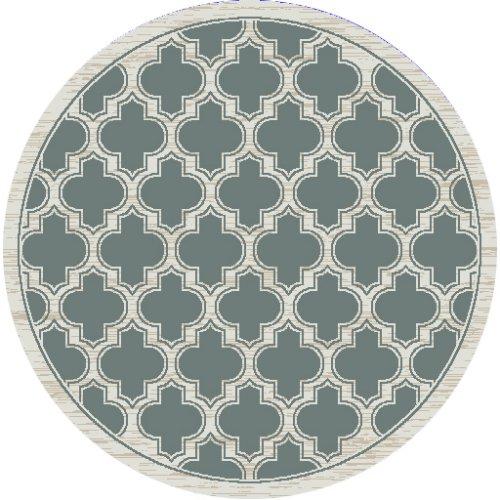 YAZD 2816 BLUE/IVORY