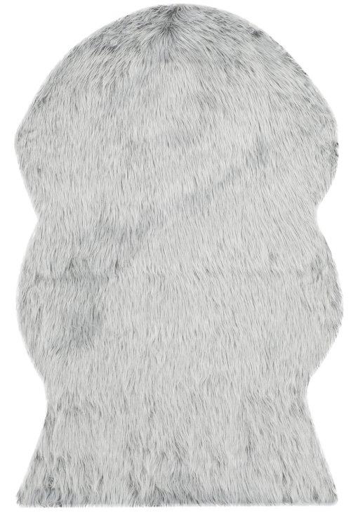 Faux Sheep Skin FSS118A LIGHT GREY