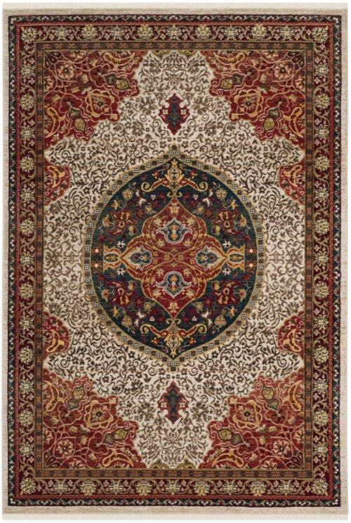 Kashan KSN302D IVORY / RED