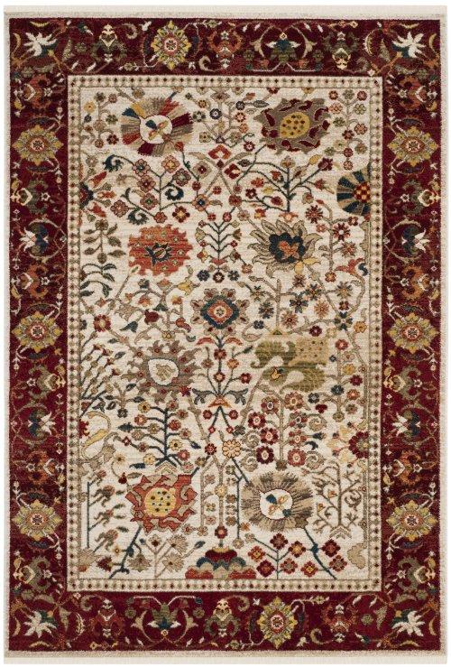 Kashan KSN303D IVORY / RED