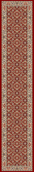 Ancient Garden 57011 Red/Ivory