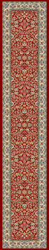 ANCIENT GARDEN 57078 RED/IVORY