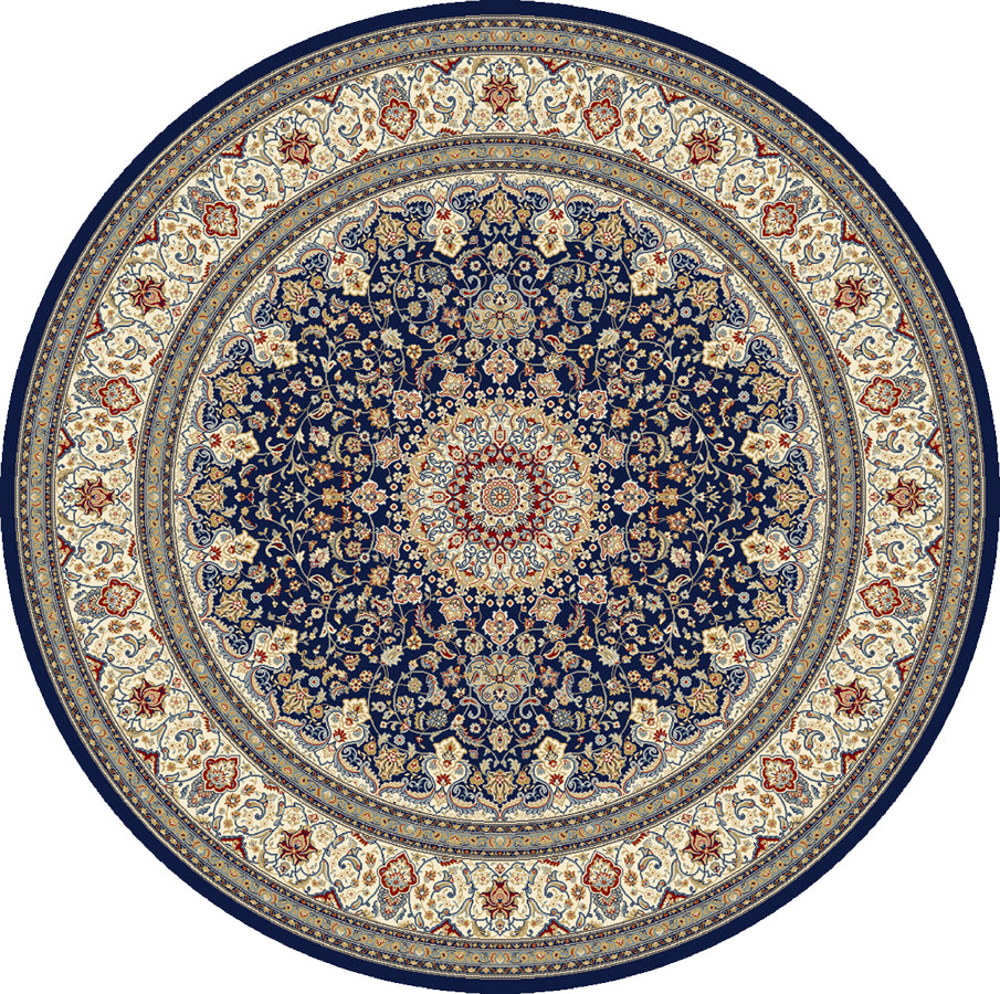 Ancient Garden 57119 Blue/Ivory