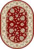 Ancient Garden 57365 Red/Ivory