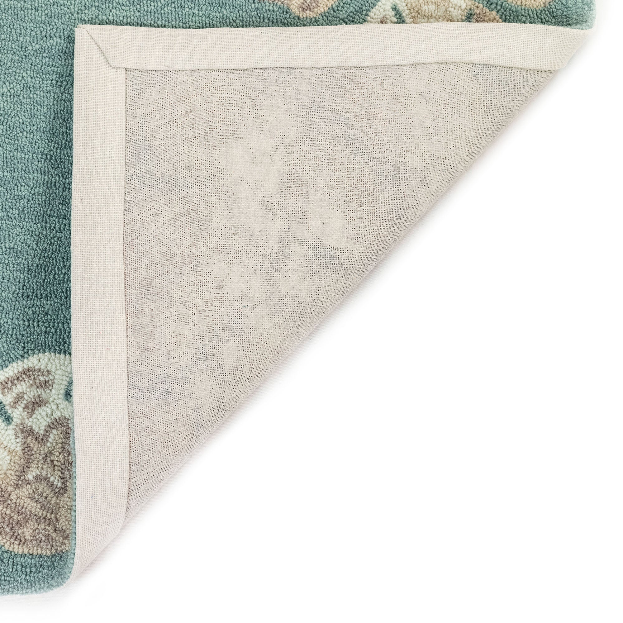 Capri Seashell Border Blue