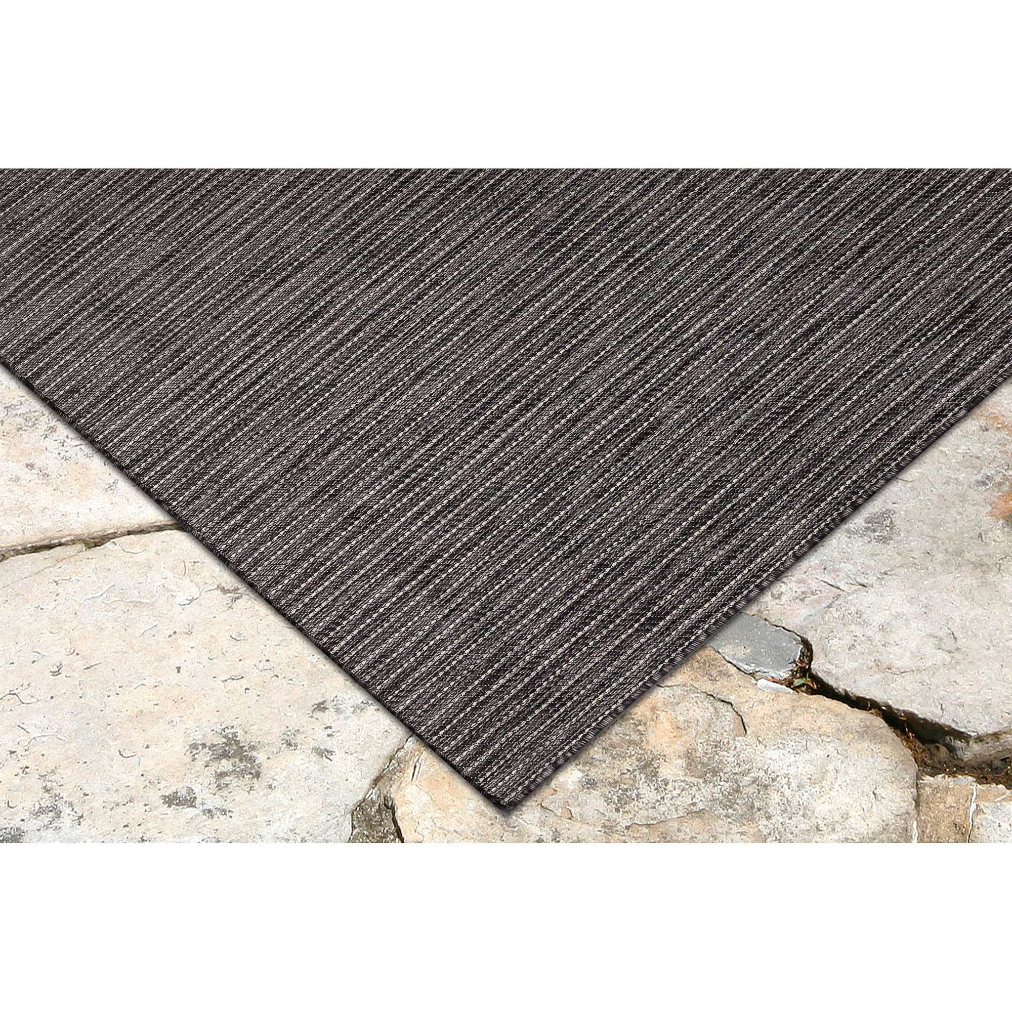 Carmel Texture Stripe Black