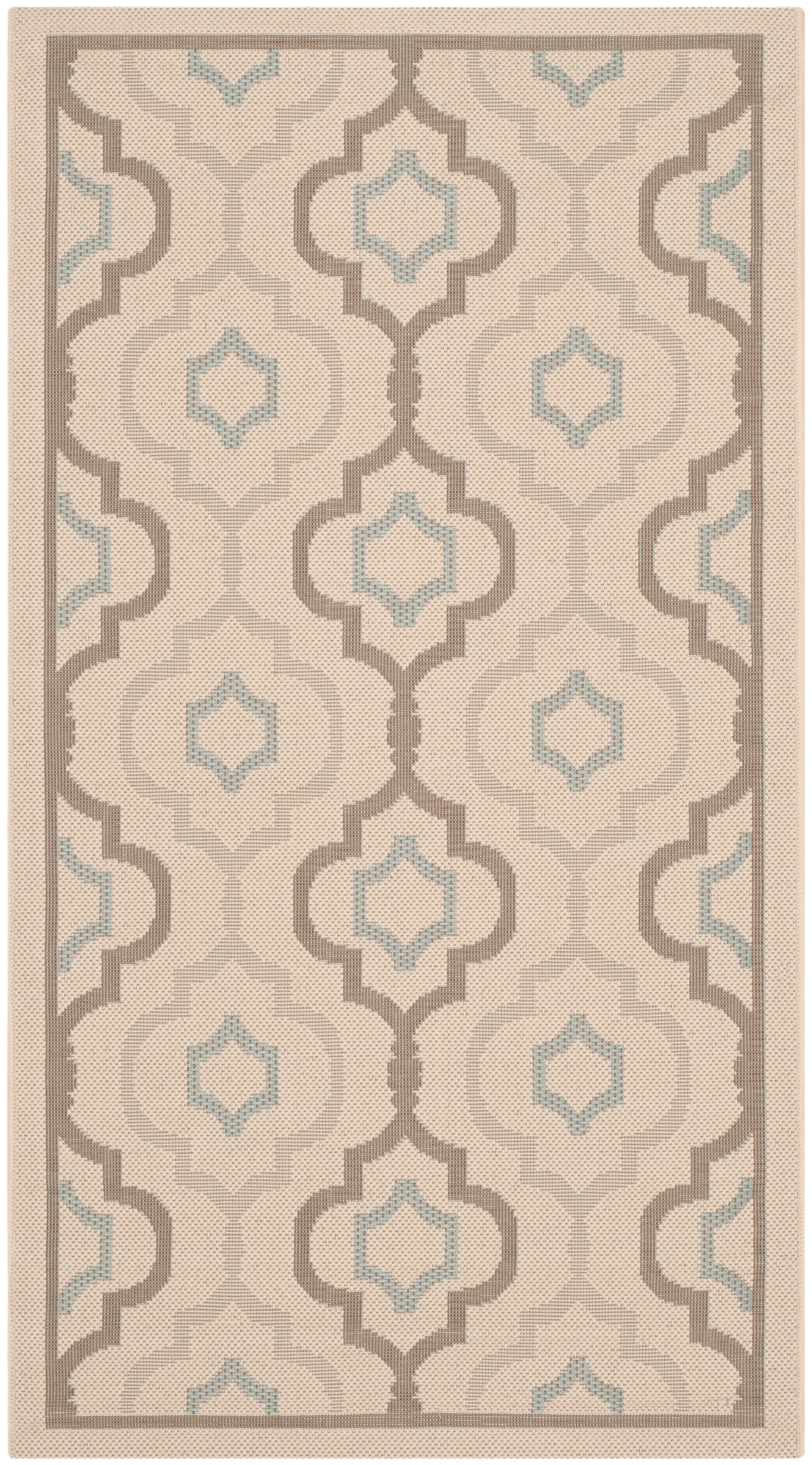 Courtyard CY7938 Beige / Dark Beig