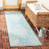 Courtyard CY8212 Aqua / Grey