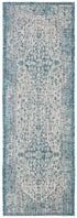 Courtyard CY8720 Teal / Cream