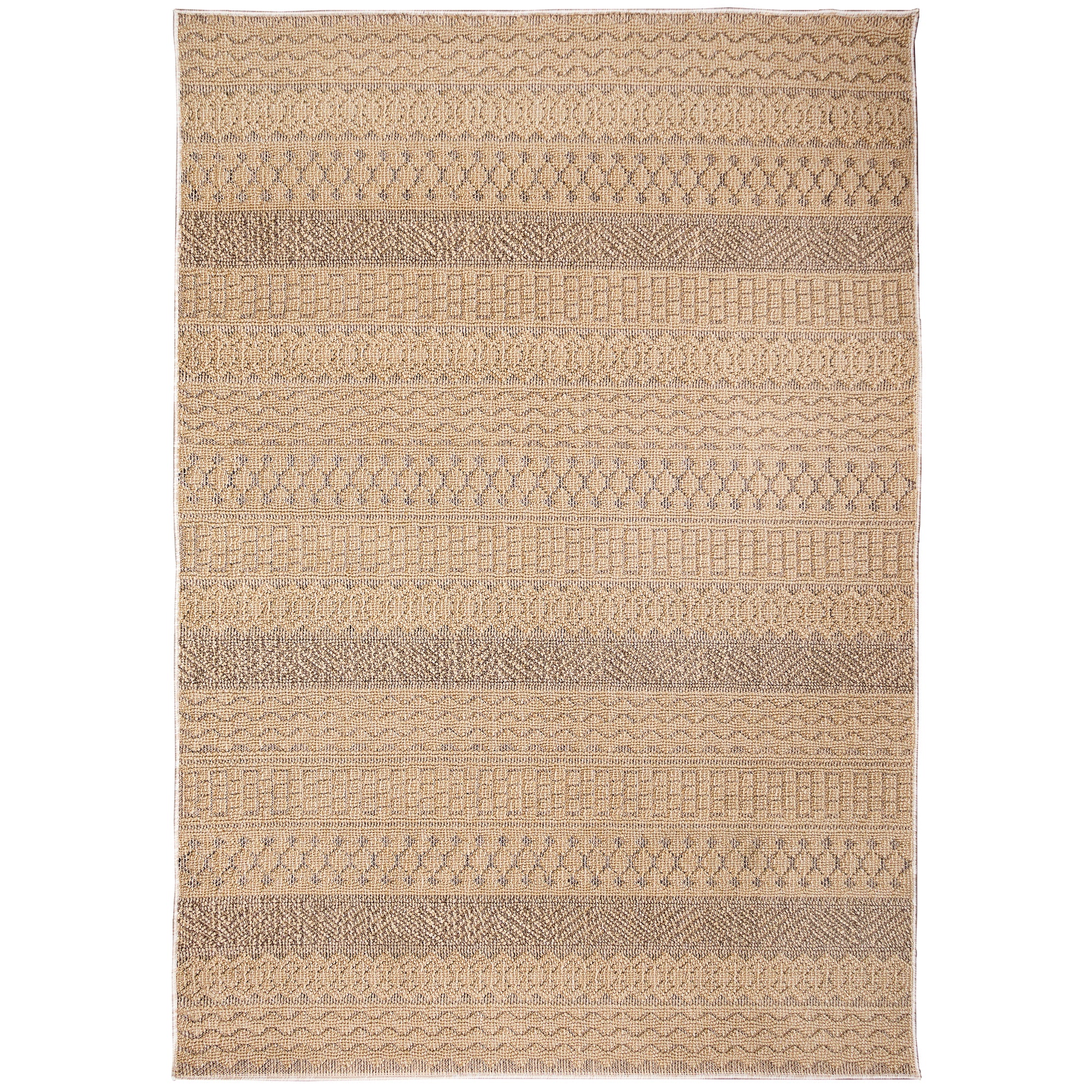 Dunes Geo Stripe Camel