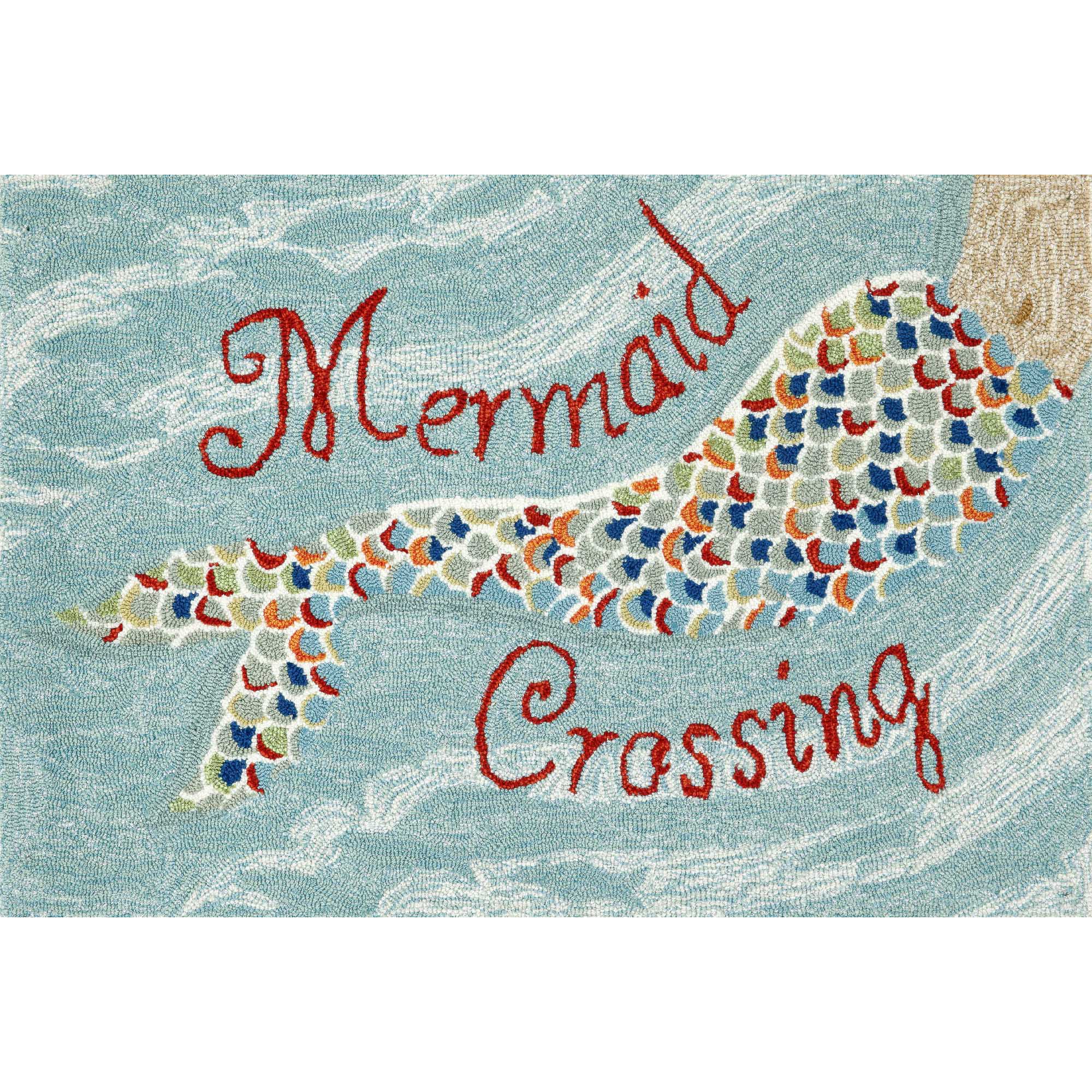 Frontporch Mermaid Crossing Blue