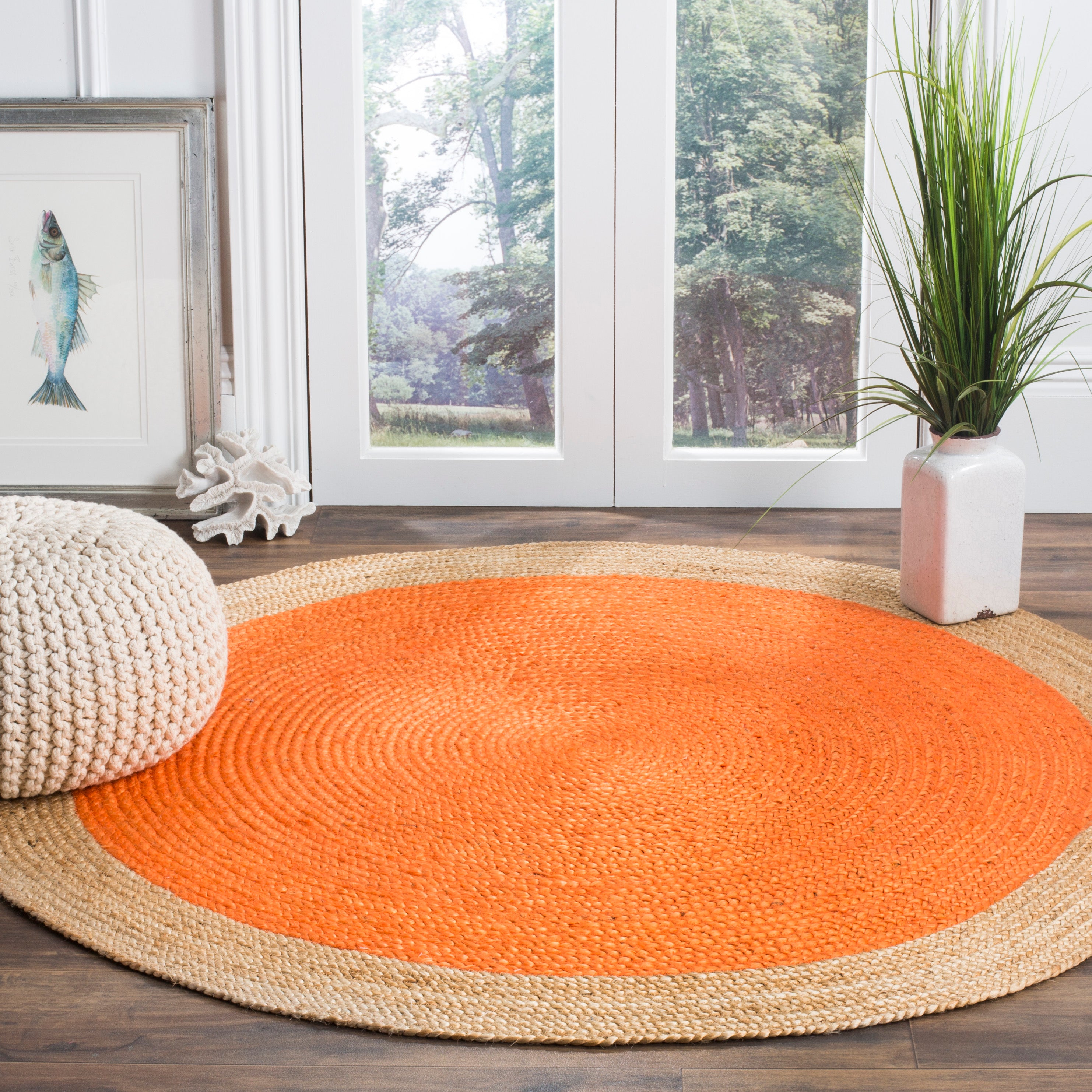 Natural Fiber NF801B ORANGE / NATURAL