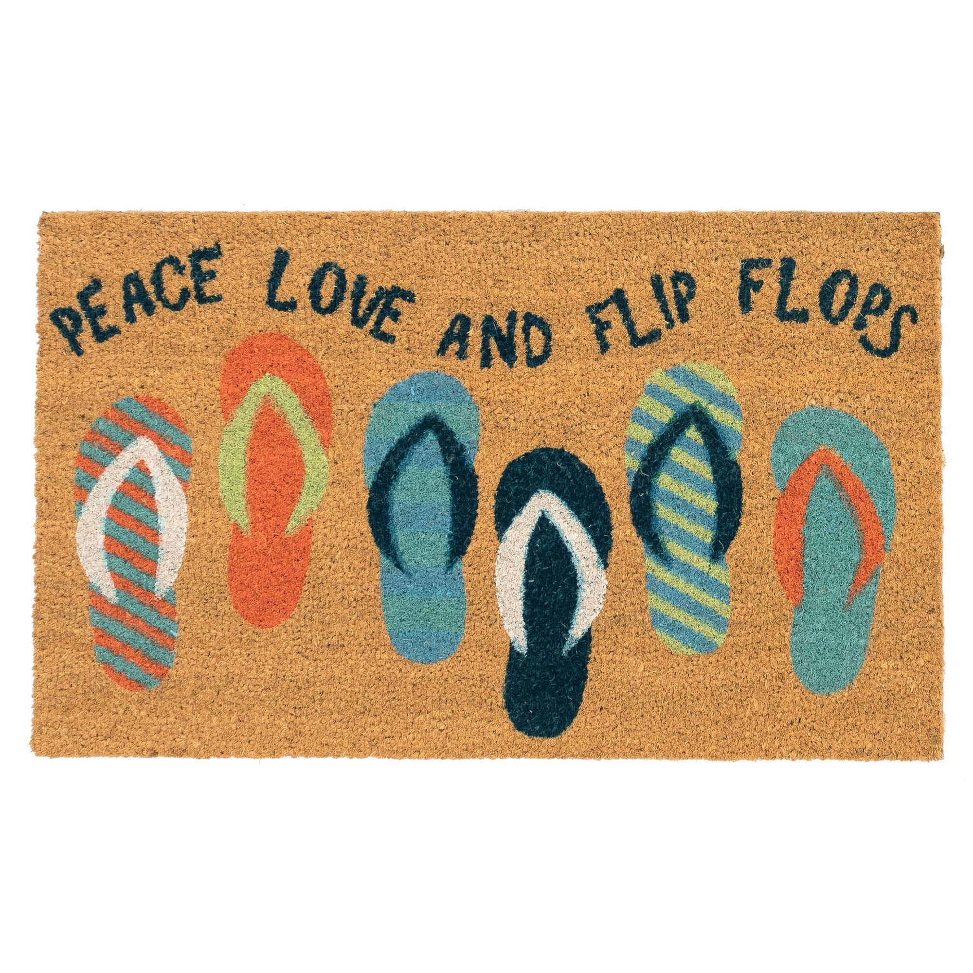 Natura Flip Flops Blue