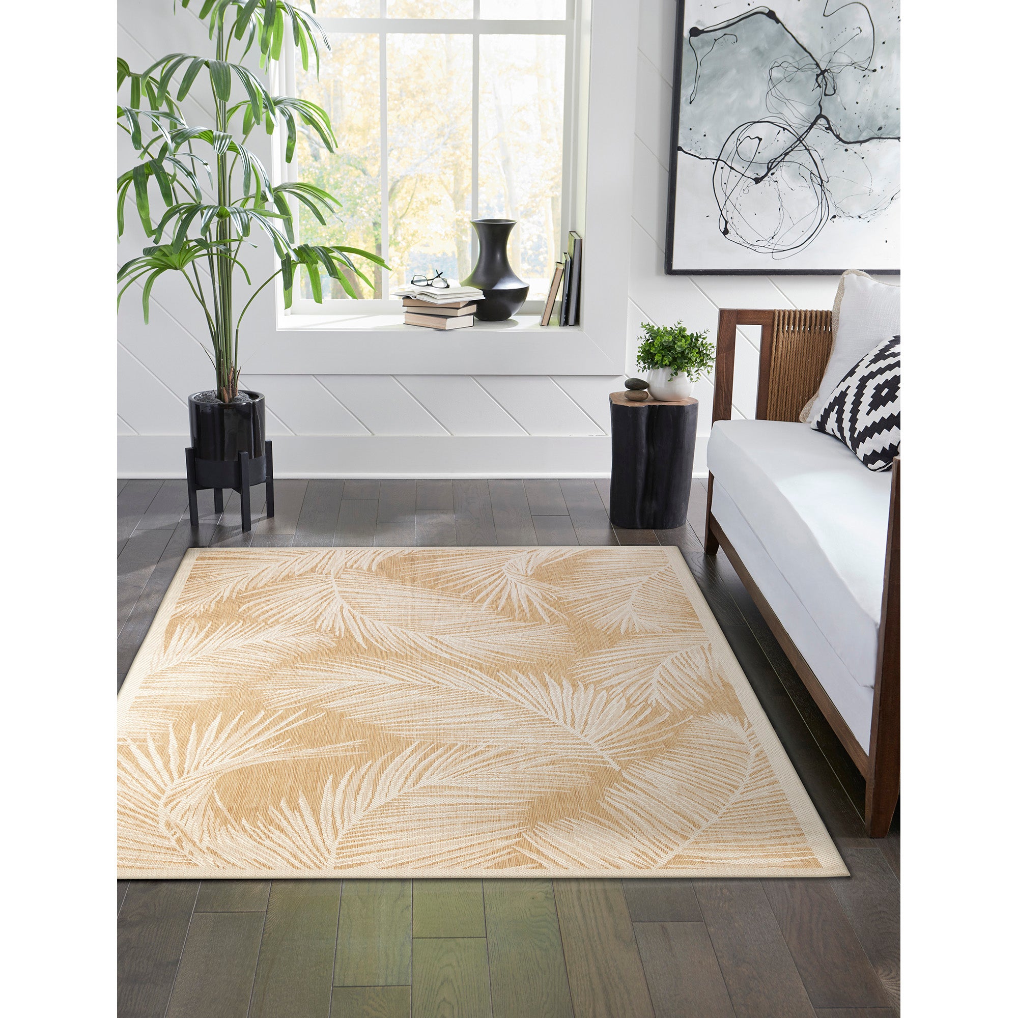 Carmel Fronds Beige