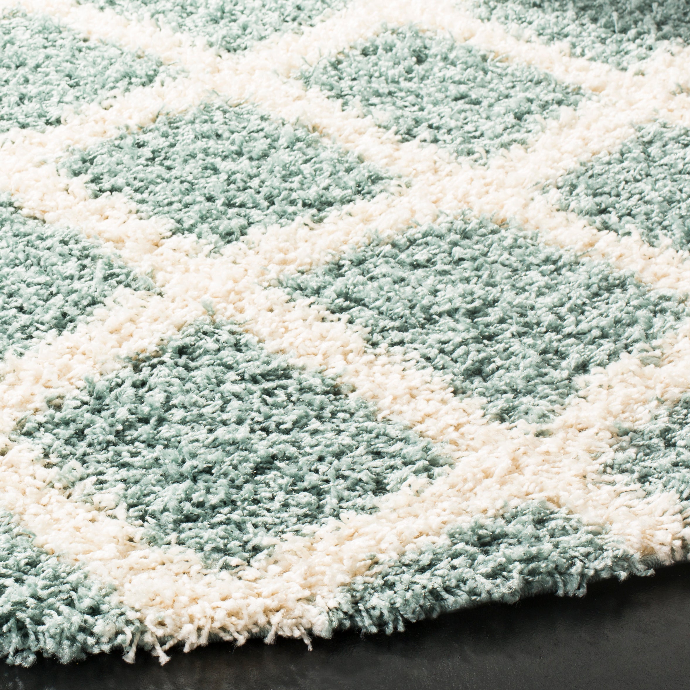 Sgd-Dallas Shag SGDS258C Seafoam / Ivory