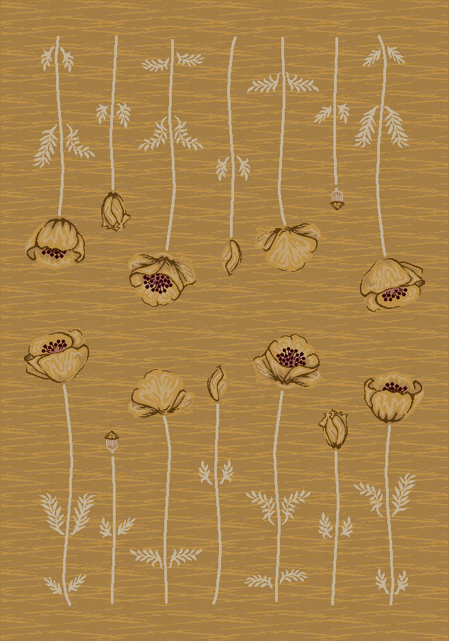 Poppy Rug Maize